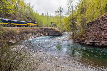 Hurricane Turn Train (Talkeetna to Hurricane Gulch)