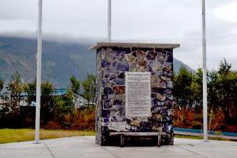 Ak RR Monument alaska railroad whittier ted spencer