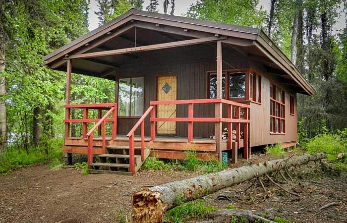Alaska willow red shirt lake public use cabin public use cabins alaska org Red Shirt 1 Red Shirt Lake Cabin 1