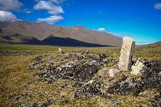 Arctic national wildlife refuge Inuksuk