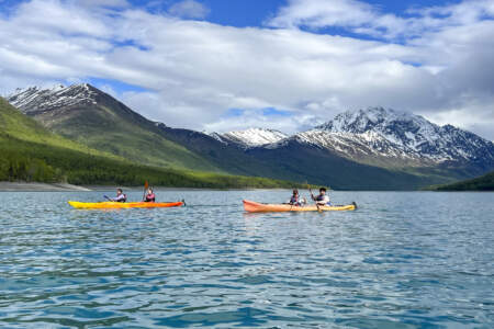 Lifetime Adventures Kayaking at Eklutna Lake