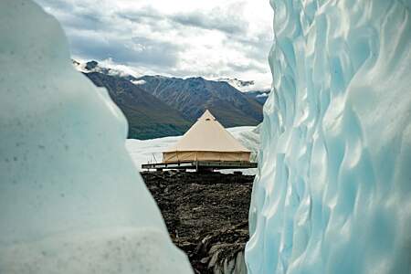 MICA Guides Matanuska Glacier Glamping
