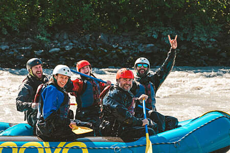 NOVA Alaska Guides Matanuska River Whitewater Rafting & Scenic Float