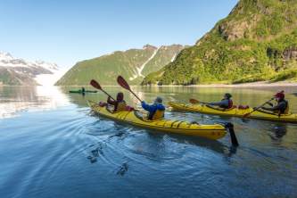 Seward sea kayaking sunny cove