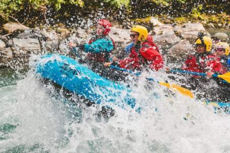 NOVA Alaska Guides Six Mile Creek Whitewater Rafting