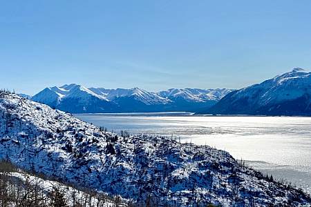 Turnagain arm snow alaska iditarod winter wonderland escorted tour 960