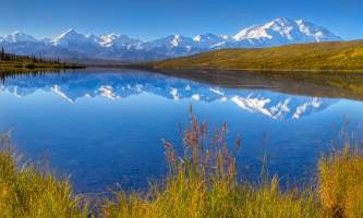 Wonder Lake in Denali National Park nh0fuy